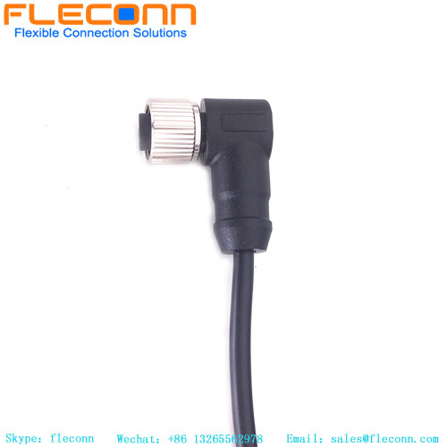 M12 4 Pin Female Ethernet Cable
