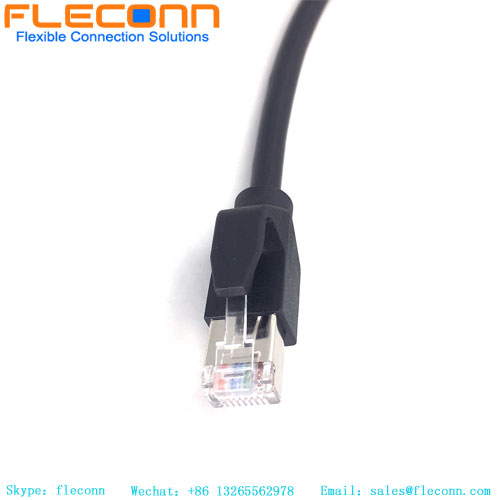 10Gbps Cat 6A Industrial Ethernet RJ45 Cable