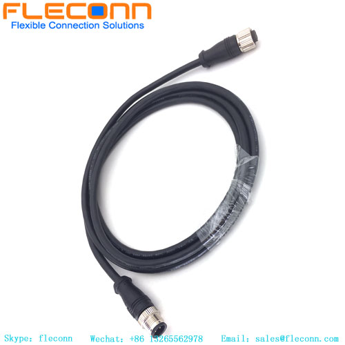 M12 5 Pole B-Coded IP67 IP68 Waterproof Cable