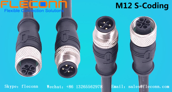 They have 2+PE and 3+PE contacts with a rated current of 12A at 630VAC. These connectors are available in straight and angled cable versions, with screw terminal connection. The flange versions are available with screw terminals as well as with stranded wires.