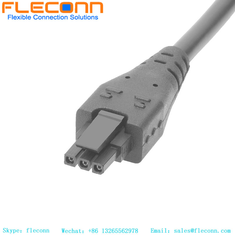 Molex 3pin Micro-Fit Overmolded Cable Assembly