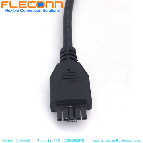 Molex Microfit 3.0 Single Row 436450500 Overmolded Connector Cable Wire Harness