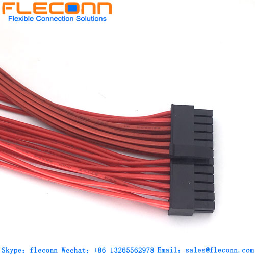 Micro MATE-N-LOK 2-794617-4 TE Connector Wire Harness 24 Pin