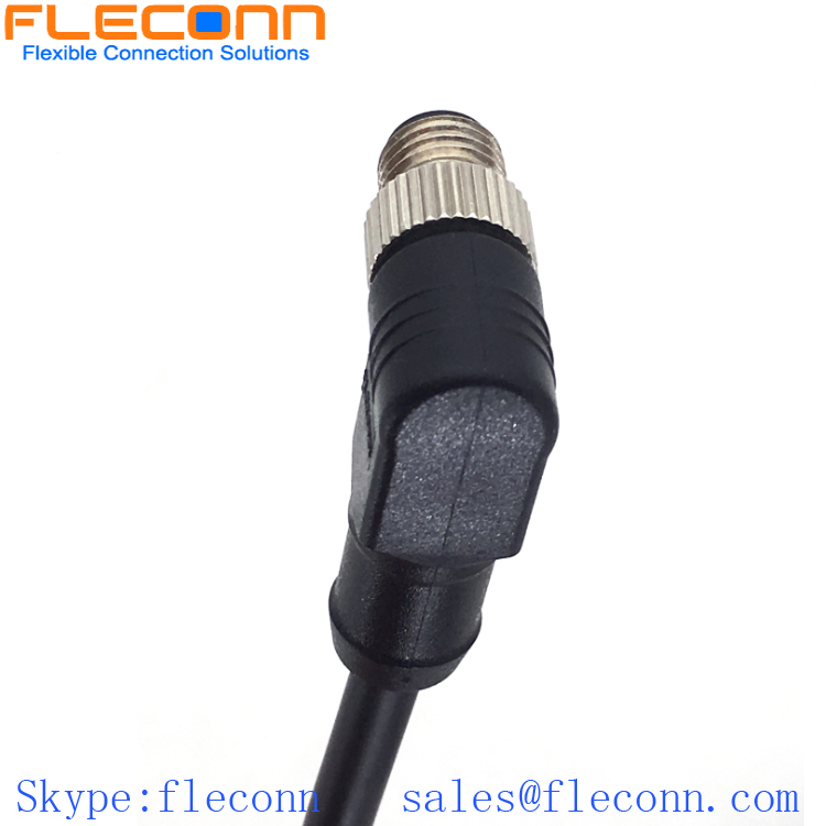 M8 5 Pin Male Connector Cable