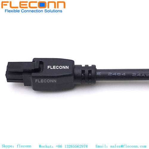 Molex Micro-fit 3.0 Cable, 2451320430 Overmolded 4 Pin Power Connector Cable