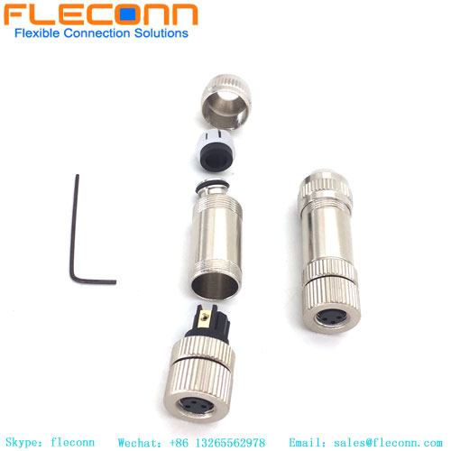 M8 3 Pin Female Connector