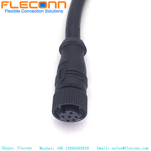 M12 6 Pin A-coded Cable