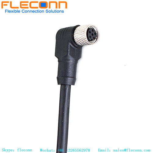M8 6 Pole Connector Cable