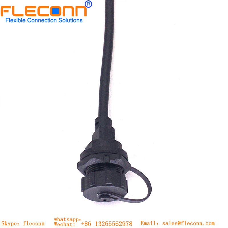 USB 3.0 Flush Panel Mount Extension Cable