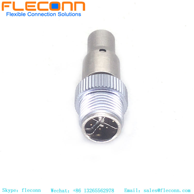 M12 8 Pin X-Coded Male Molded Connector