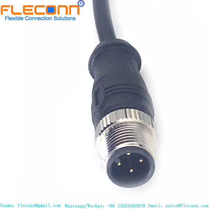 M12 4 Pin A-coded Cable